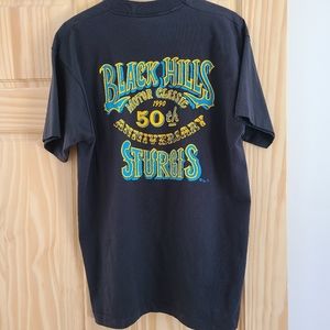 Vintage T Shirt Sturgis Black Hills 1990 XL RARE